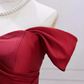 Robe de bal de princesse bustier à volants en satin long, robe de soirée C8117