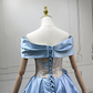 Jolie robe de bal en tulle à décolleté en cœur et longues couches rouges pour les robes de bal Sweet 16 C3210