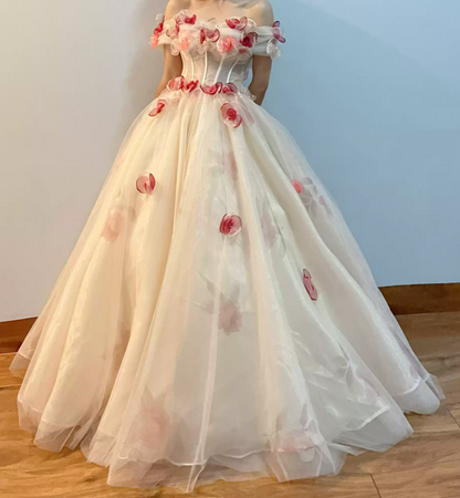 Jolie robe de bal en tulle à décolleté en cœur et longues couches rouges pour les robes de bal Sweet 16 C3210