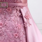 Mini robe de soirée en satin, sans bretelles, sans manches, ligne a, simple, C899