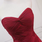Classical Strapless Tulle Prom Dress Long Mermaid Evening Dress C8321