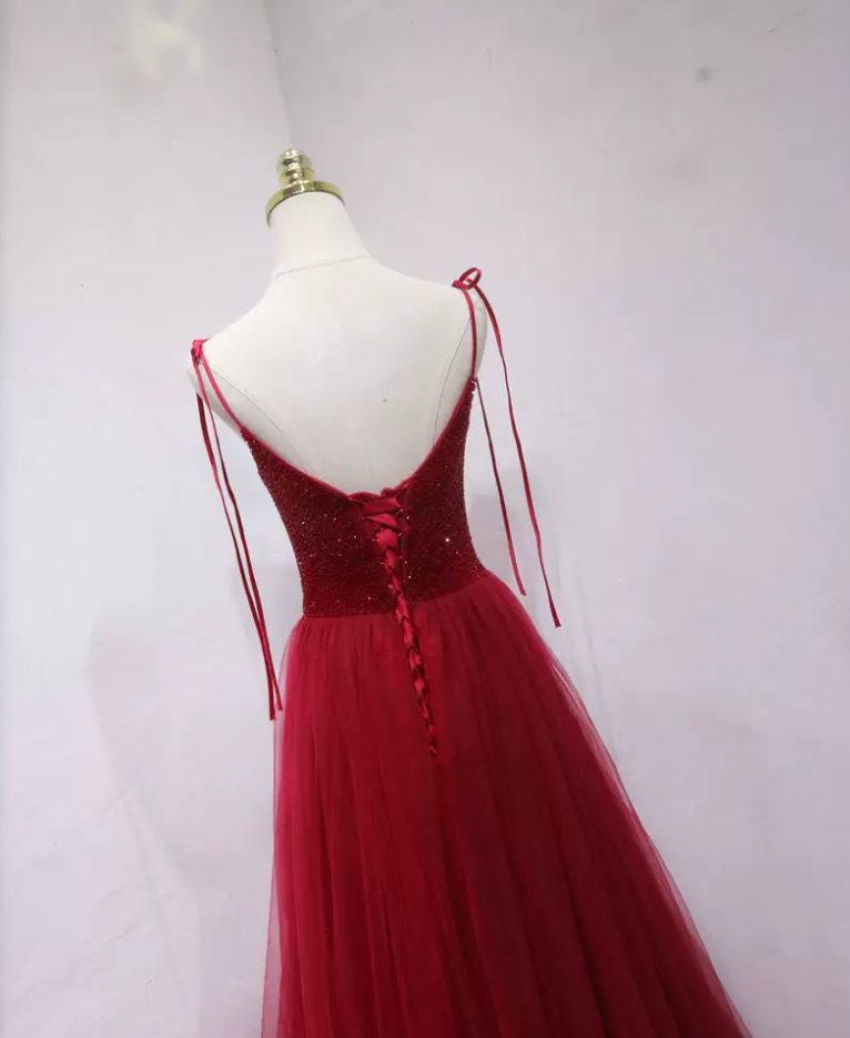 Robe de bal de princesse bustier à volants en satin long, robe de soirée C8117
