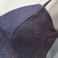 Glittering Spaghetti Straps Purple Prom Dress Sequins Evening Dress C8339