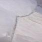 Mini robe de soirée en satin, sans bretelles, sans manches, ligne a, simple, C899