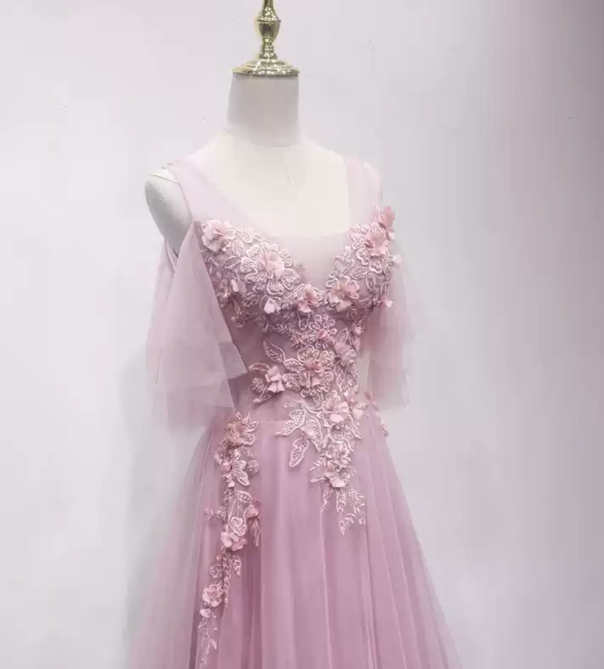 Robe de bal de princesse bustier à volants en satin long, robe de soirée C8117