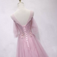 Robe de bal de princesse bustier à volants en satin long, robe de soirée C8117