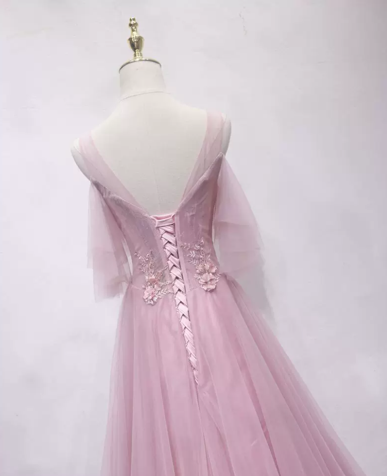 Robe de bal de princesse bustier à volants en satin long, robe de soirée C8117