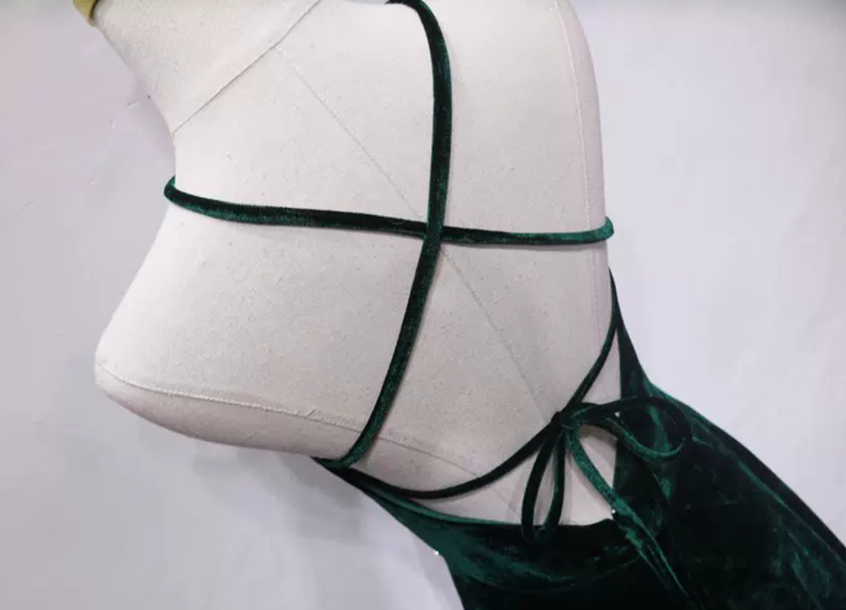 Robe de bal de princesse bustier à volants en satin long, robe de soirée C8117