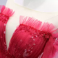Brilliant Red Prom Dress Sequins Tulle A-Line Formal Dress C8348