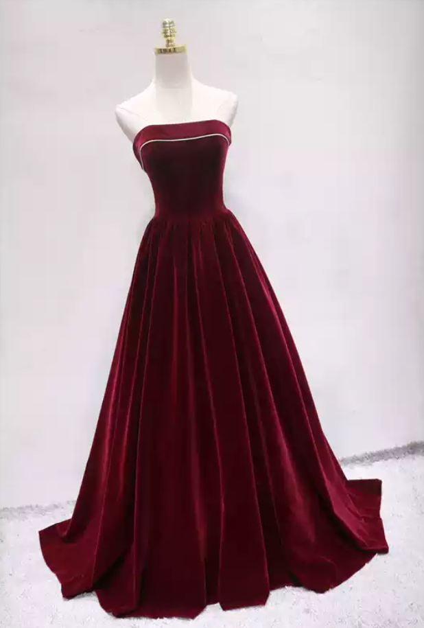 Robe de bal de princesse bustier à volants en satin long, robe de soirée C8117