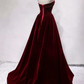 Robe de bal de princesse bustier à volants en satin long, robe de soirée C8117
