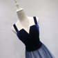 Robe de bal de princesse bustier à volants en satin long, robe de soirée C8117