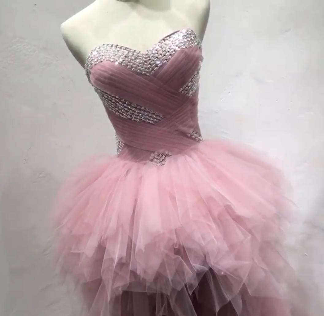 Mini robe de soirée en satin, sans bretelles, sans manches, ligne a, simple, C899