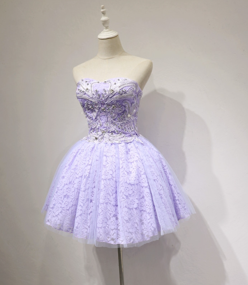 Mini robe de soirée en satin, sans bretelles, sans manches, ligne a, simple, C899