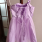 Mini robe de soirée en satin, sans bretelles, sans manches, ligne a, simple, C899