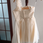Mini robe de soirée en satin, sans bretelles, sans manches, ligne a, simple, C899