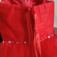 Sexy Red Beaded Homecoming Dress Ruffles Tulle A-Line Tulle Birthday Dress C8370