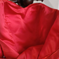 Sexy Red Beaded Homecoming Dress Ruffles Tulle A-Line Tulle Birthday Dress C8370
