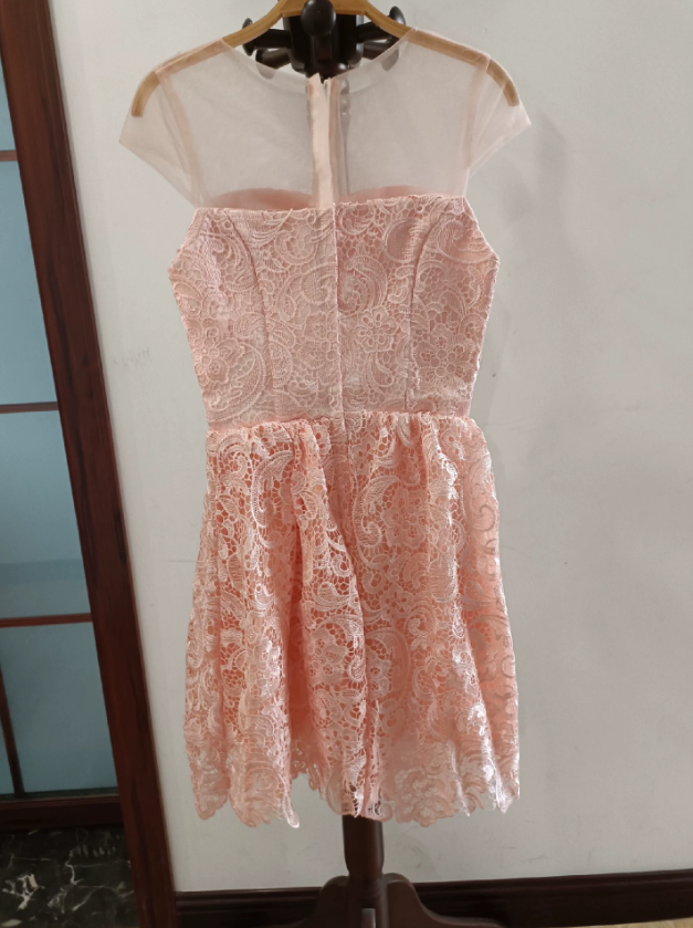 Mini robe de soirée en satin, sans bretelles, sans manches, ligne a, simple, C899