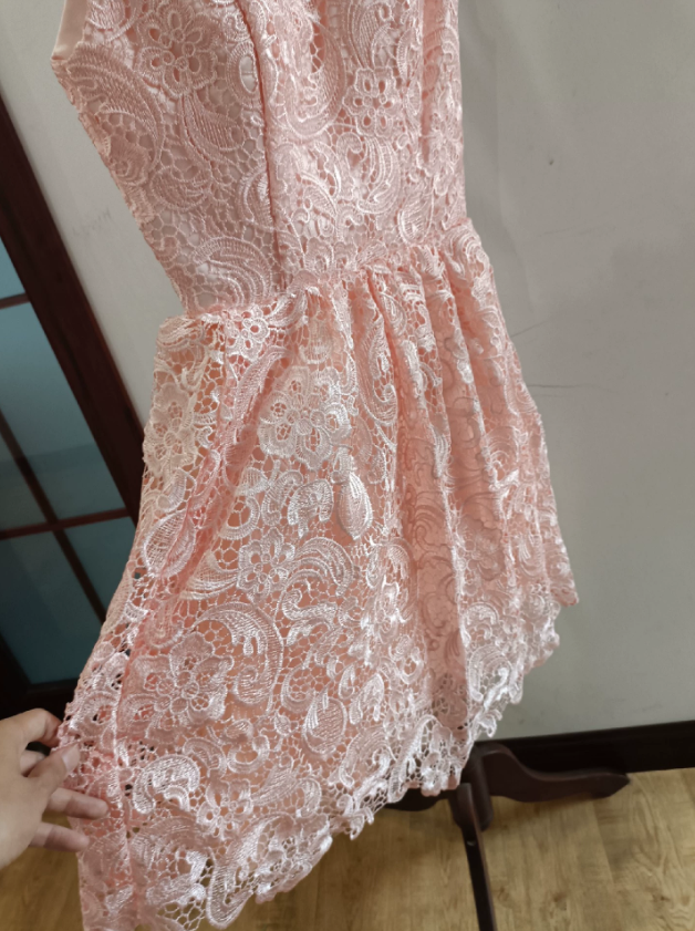 Mini robe de soirée en satin, sans bretelles, sans manches, ligne a, simple, C899