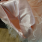 Mini robe de soirée en satin, sans bretelles, sans manches, ligne a, simple, C899