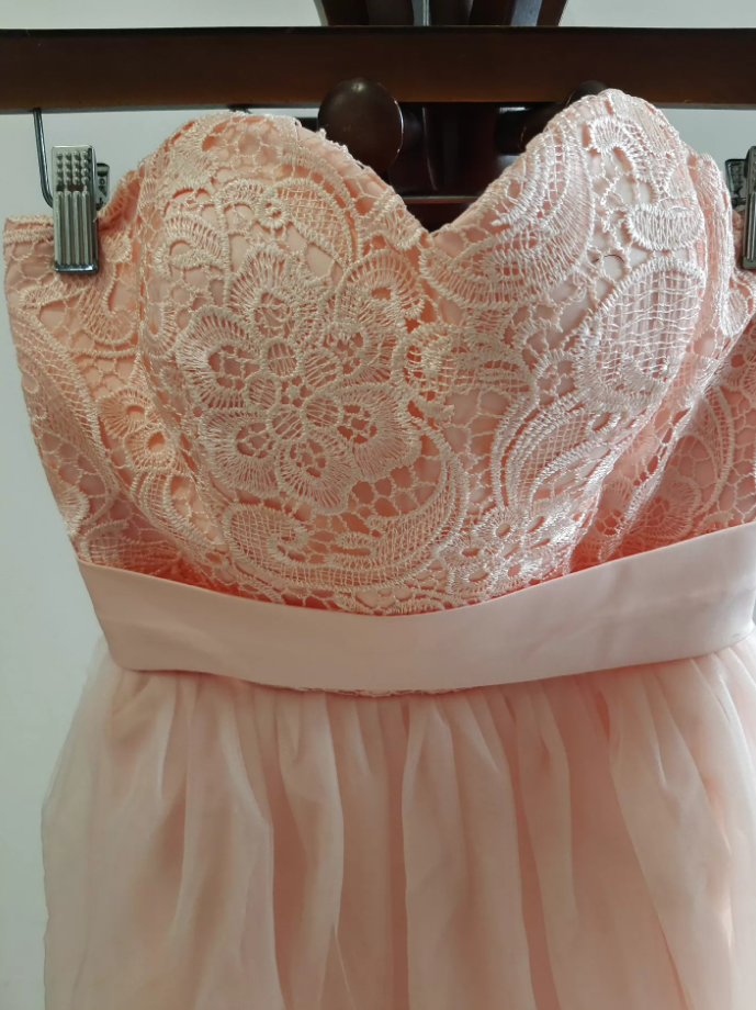 Mini robe de soirée en satin, sans bretelles, sans manches, ligne a, simple, C899