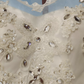 Charming Jewel Neck White Bridal Dress Sequins Beaded Tulle Wedding Dresses C8380
