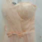 Robe de bal de princesse bustier à volants en satin long, robe de soirée C8117