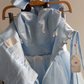 Mini robe de soirée en satin, sans bretelles, sans manches, ligne a, simple, C899