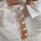 Elegant Strapless Ivory Homecoming Dress Satin A-Line Tulle Birthday Dress C8385