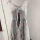 Mini robe de soirée en satin, sans bretelles, sans manches, ligne a, simple, C899