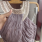 Mordern Halter Neck Purple Prom Dress Beading A-Line Formal Dress C8389