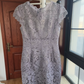 Mini robe de soirée en satin, sans bretelles, sans manches, ligne a, simple, C899