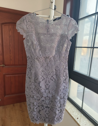 Mini robe de soirée en satin, sans bretelles, sans manches, ligne a, simple, C899