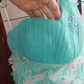 Robe de bal de princesse bustier à volants en satin long, robe de soirée C8117
