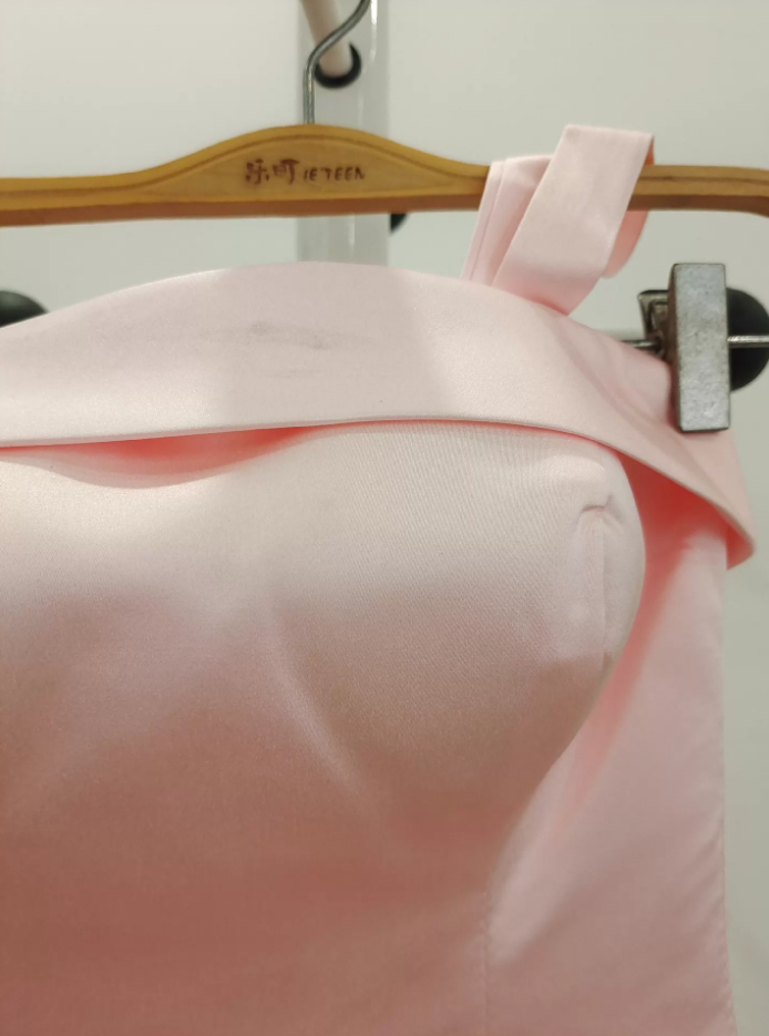 Mini robe de soirée en satin, sans bretelles, sans manches, ligne a, simple, C899