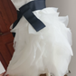 Mini robe de soirée en satin, sans bretelles, sans manches, ligne a, simple, C899