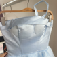 Mini robe de soirée en satin, sans bretelles, sans manches, ligne a, simple, C899