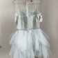 Mini robe de soirée en satin, sans bretelles, sans manches, ligne a, simple, C899