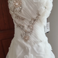 Graceful Strapless Wedding Dresses Beaded Tulle Bridal Dress C8405