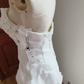 Graceful Strapless Wedding Dresses Beaded Tulle Bridal Dress C8405