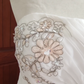 Graceful Strapless Wedding Dresses Beaded Tulle Bridal Dress C8405