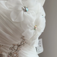 Graceful Strapless Wedding Dresses Beaded Tulle Bridal Dress C8405
