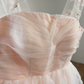Lovely A-Line Pink Homecoming Dress Tulle Beaded Straps Birthday Dress C8410