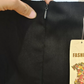 Modern Slit Black Prom Dress Bows Sheath Formal Dress C8412