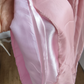 Glittering Strapless Pink Prom Dress Sequins A-Line Slit Formal Dress C8413