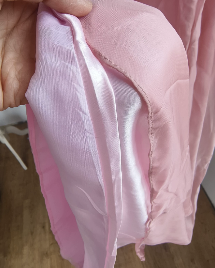 Glittering Strapless Pink Prom Dress Sequins A-Line Slit Formal Dress C8413