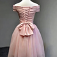 Mini robe de soirée en satin, sans bretelles, sans manches, ligne a, simple, C899