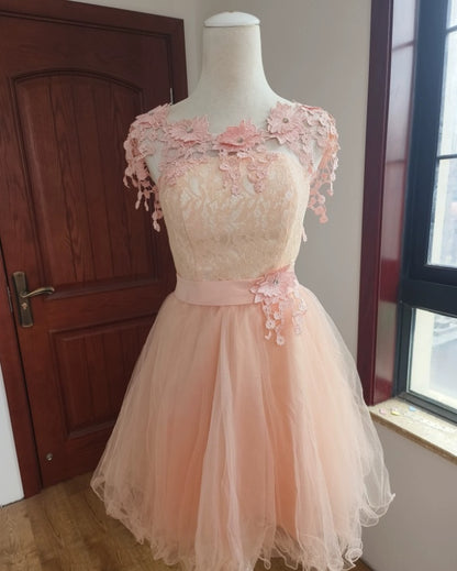 Mini robe de soirée en satin, sans bretelles, sans manches, ligne a, simple, C899
