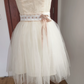 Charming Halter Neck Ivory Homecoming Dress Lace Sequins A-Line Birthday Dress C8420